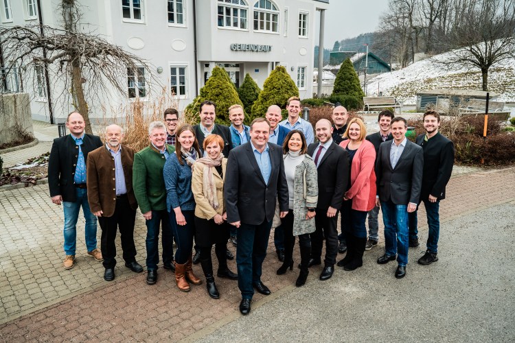 Ein Teil des "Miteinander für Koppl" Teams der Koppler Volkspartei